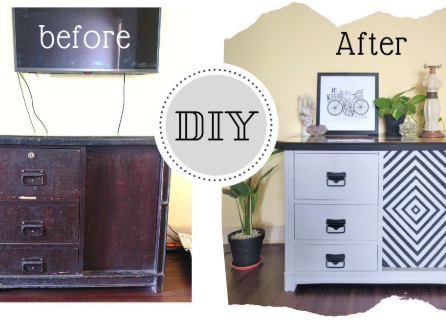 10 Transformações Incríveis de Móveis Velhos DIY Ideias para Decorar